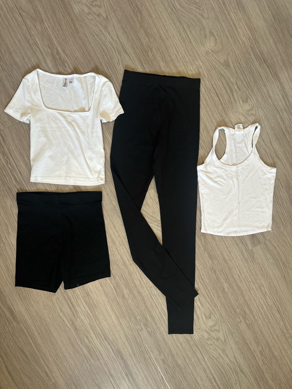 Size XS Lot of Leggings, Tops and Biker Shorts